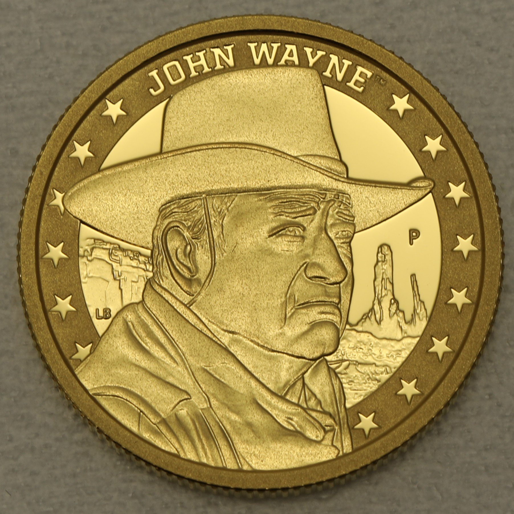 Goldmünze 1/4oz "John Wayne" 2020 (PP) (Tuvalu) - Hauptansicht