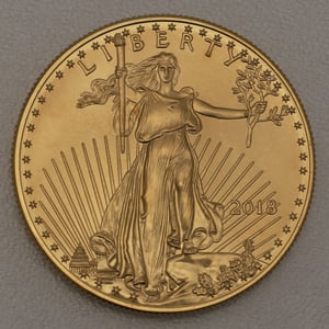 Goldmünze 1oz "American Eagle" 2018 (USA) - Hauptansicht