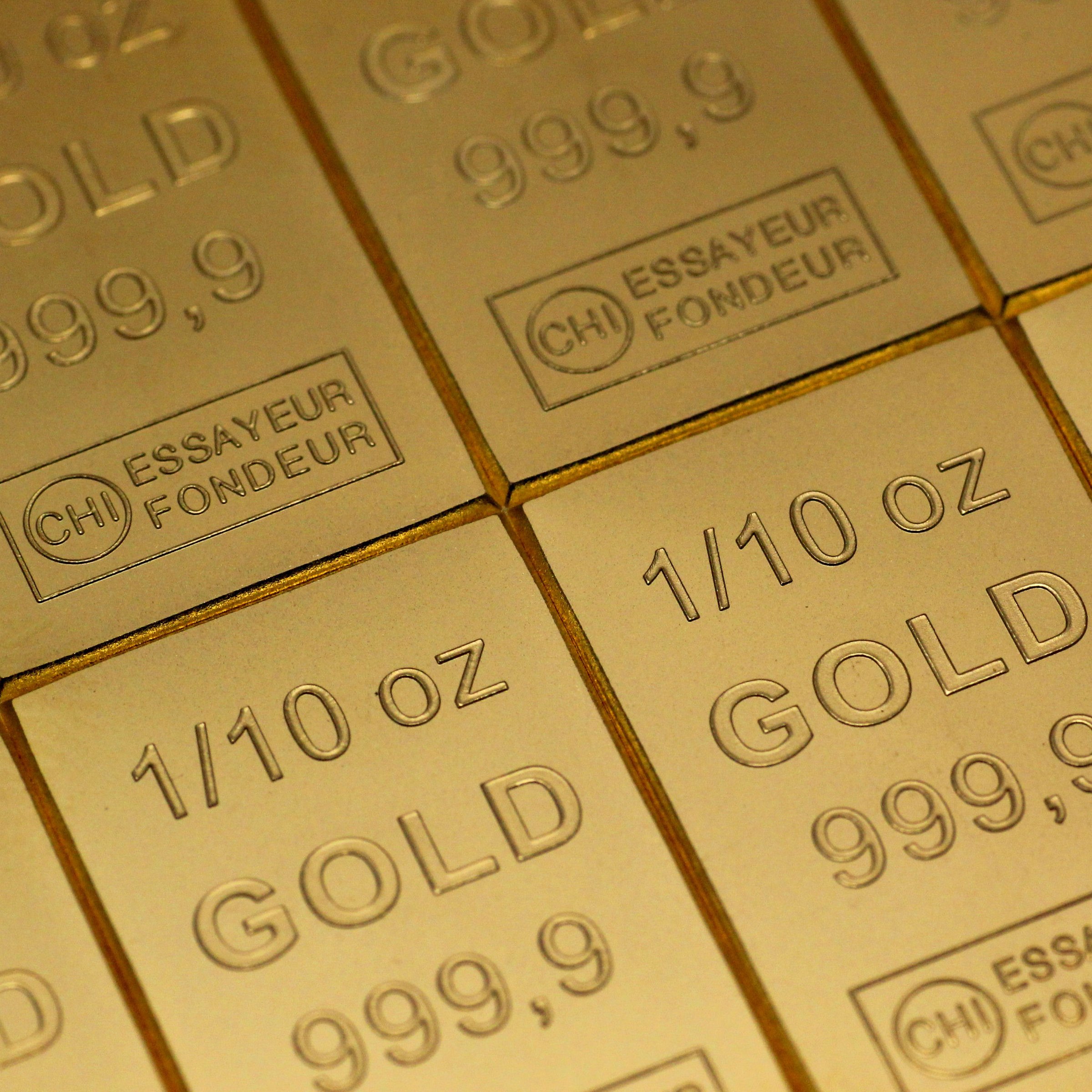 Goldtafel (10x 1/10oz Feingold) "CombiBar" - Detailansicht 3