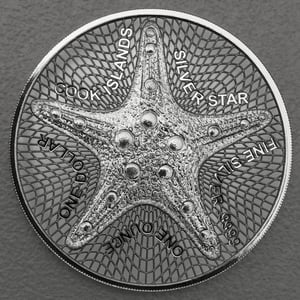 Silbermünze 1oz "Silver Star" 2020 diff. (Cook Islands) - Miniaturansicht 1