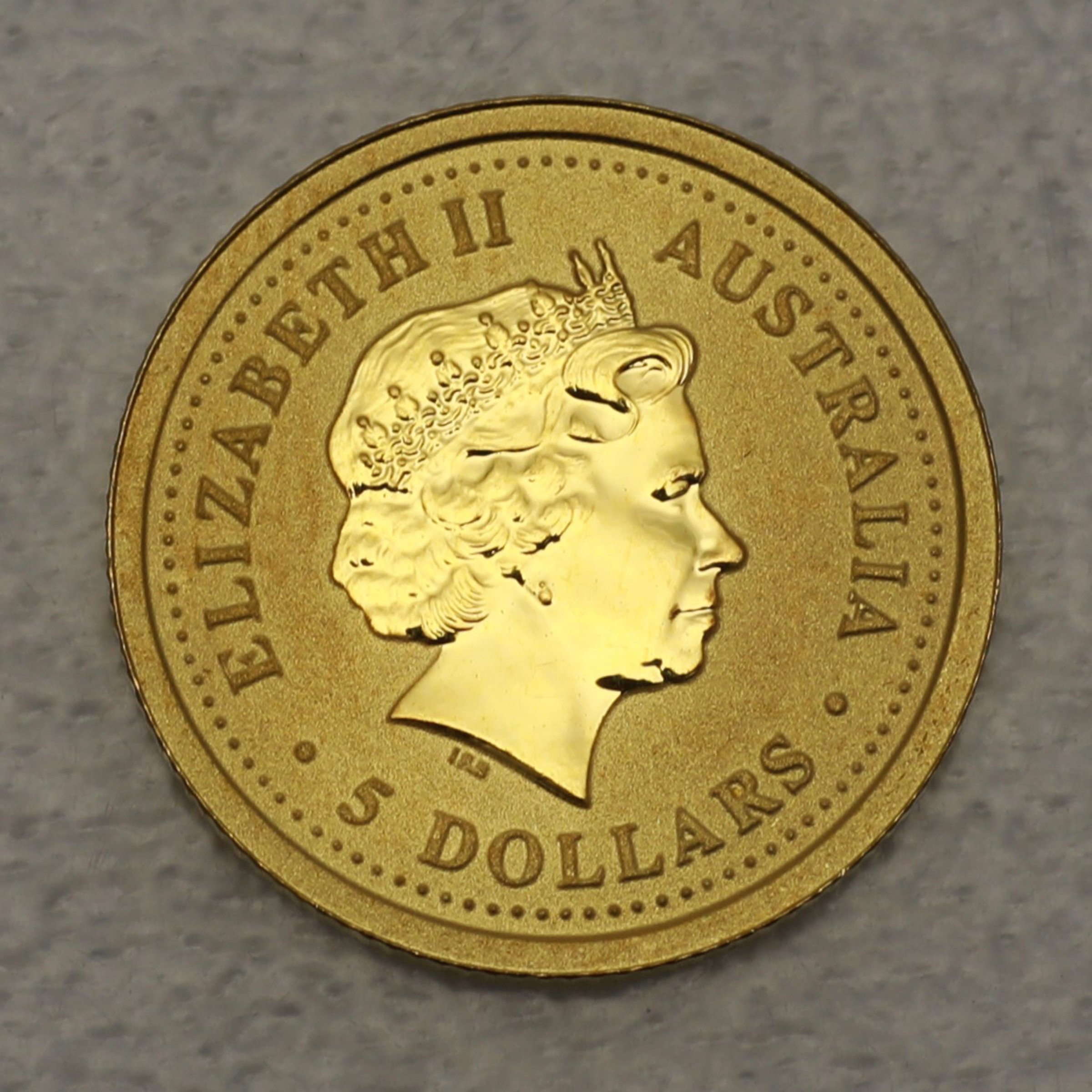 Goldmünze 1/20oz "Känguru" 2006 Australian Nugget (Australien) - Detailansicht 1