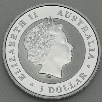 Silbermünze 1oz "Wedge-tailed Eagle" 2016 (Australien) - Miniaturansicht 2