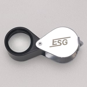 ESG "Einschlag-Lupe" (im Leder-Etui) - Hauptansicht