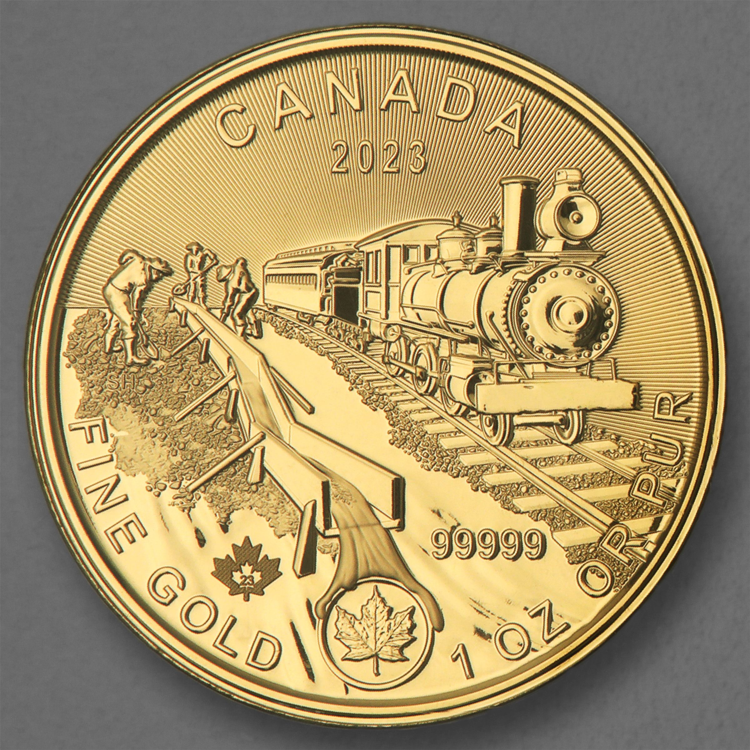 Goldmünze 1oz "Passage for Gold" 2023 Klondike Gold Rush (Kanada) - Hauptansicht