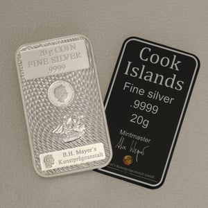 Münzbarren 20g "Cook Islands – New Generation" - Miniaturansicht 2