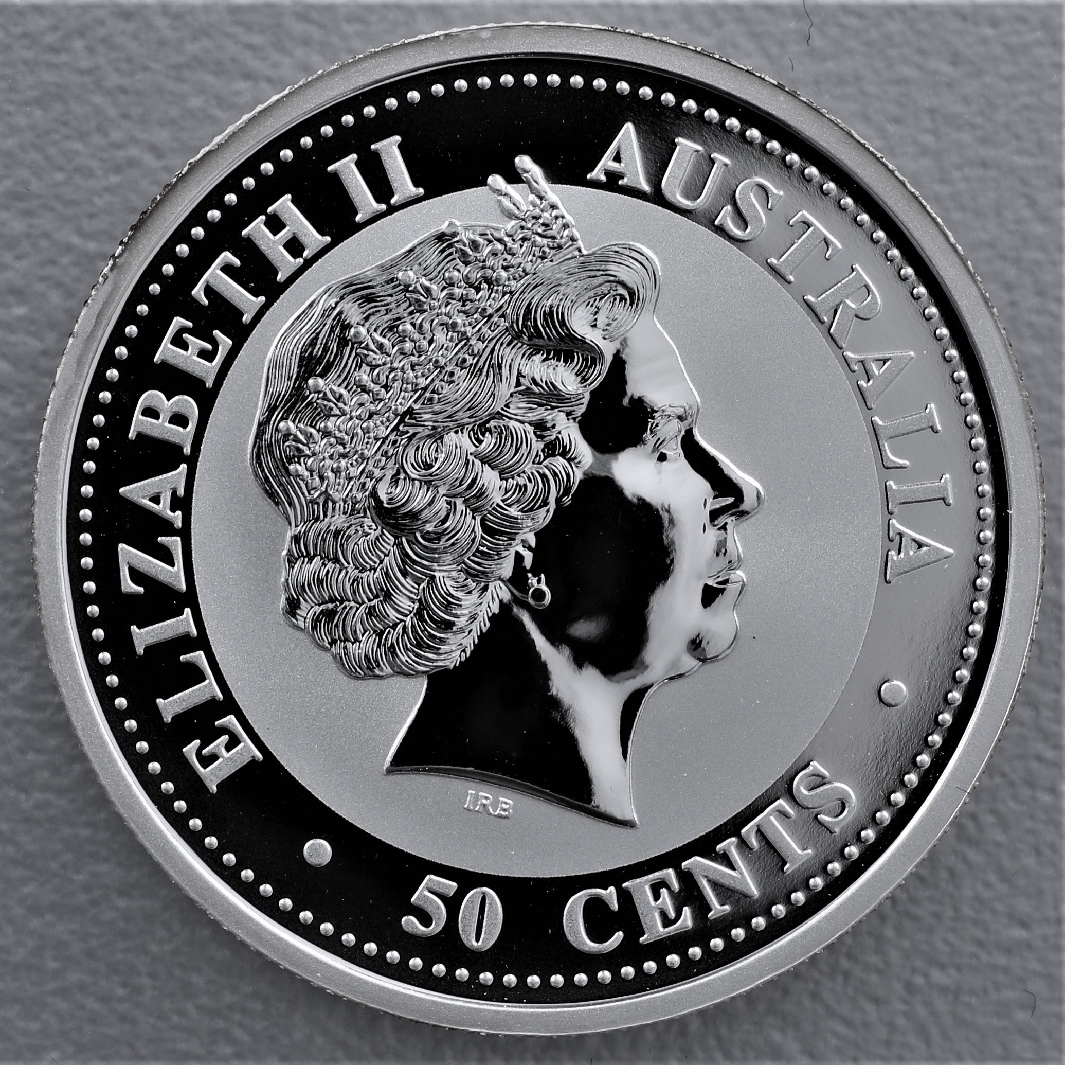 Silbermünze 1/2oz "Schlange" 2001 Lunar I – Year of the Snake (Australien) - Detailansicht 1