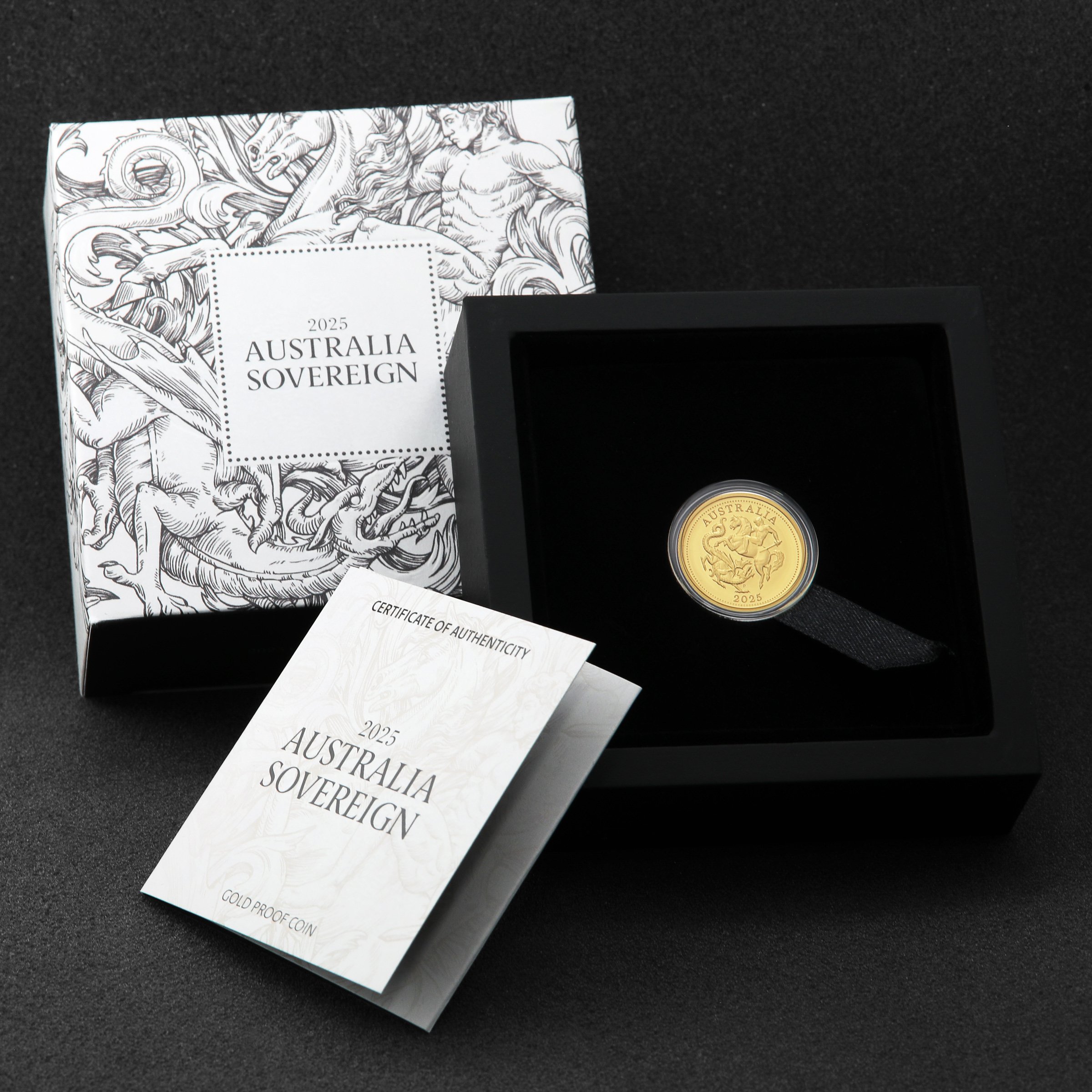 Goldmünze 1 Sovereign 2025 (PP) (Australien) - Detailansicht 4