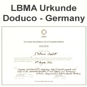 Silberbarren 5kg Doduco - Miniaturansicht 6