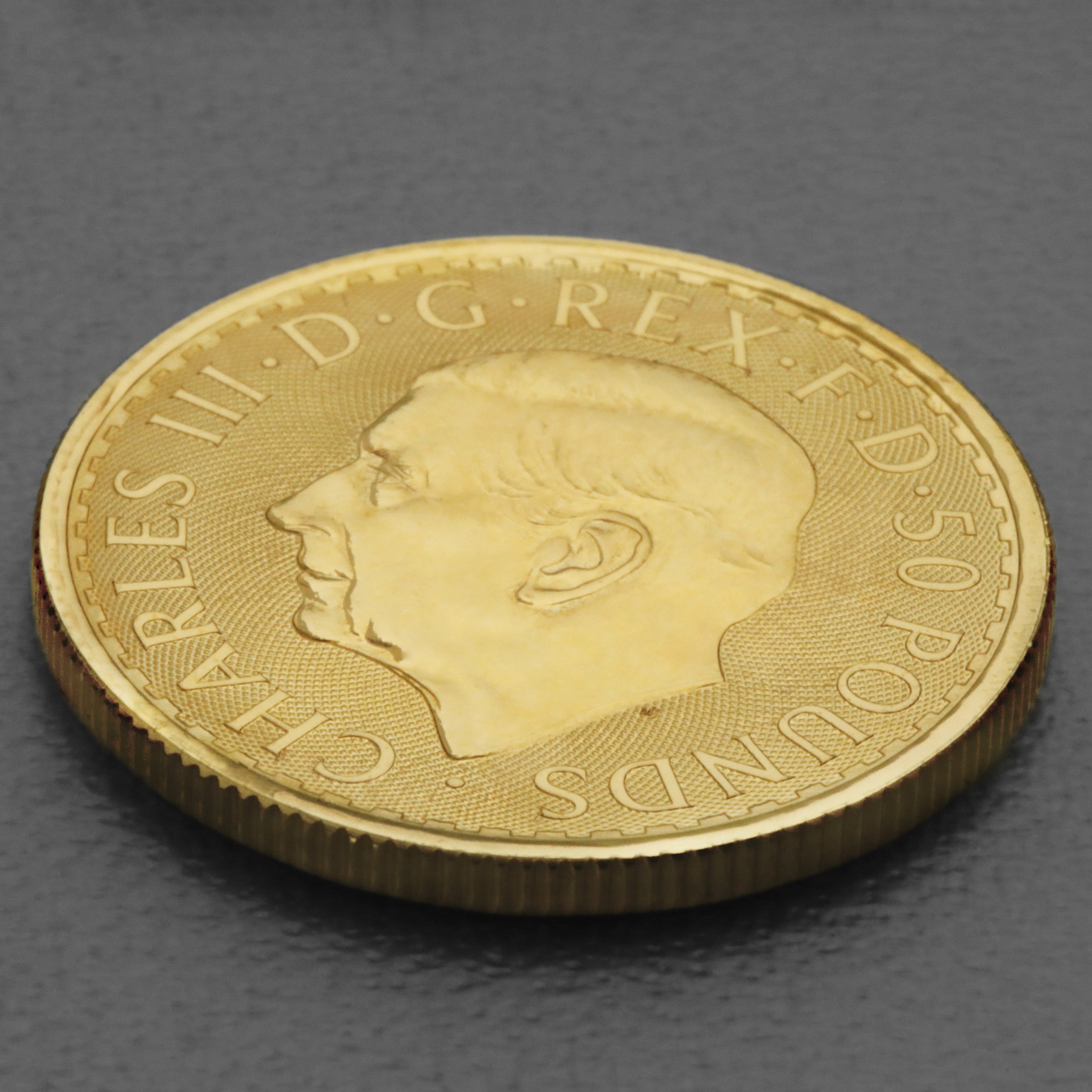 Goldmünze 1/2oz "Britannia" 2023 Charles III. (Großbritannien) - Detailansicht 3