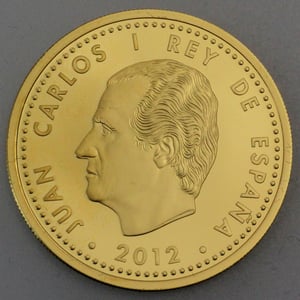 Goldmünze 200 Euro "Juan Gris" 2012 (Spanien) - Miniaturansicht 2