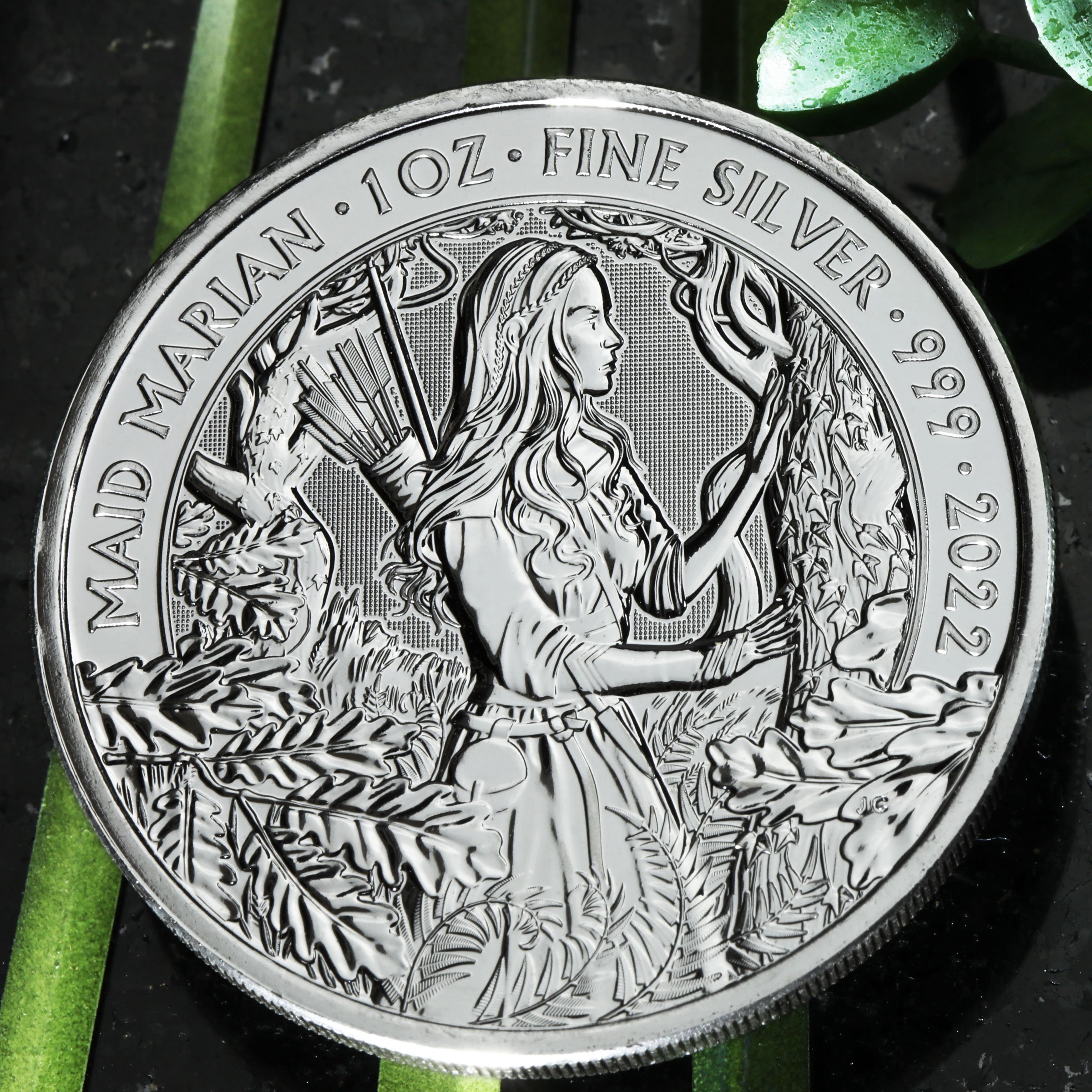 Silbermünze 1oz "Maid Marian" 2022 Myths and Legends (Großbritannien) - Detailansicht 4