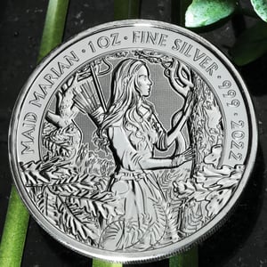 Silbermünze 1oz "Maid Marian" 2022 Myths and Legends (Großbritannien) - Miniaturansicht 5