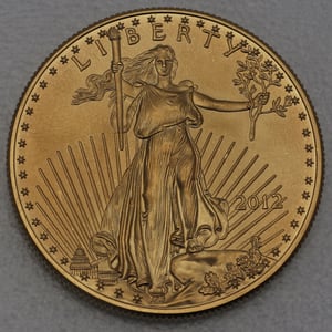 Goldmünze 1oz "American Eagle" 2012 (USA) - Hauptansicht