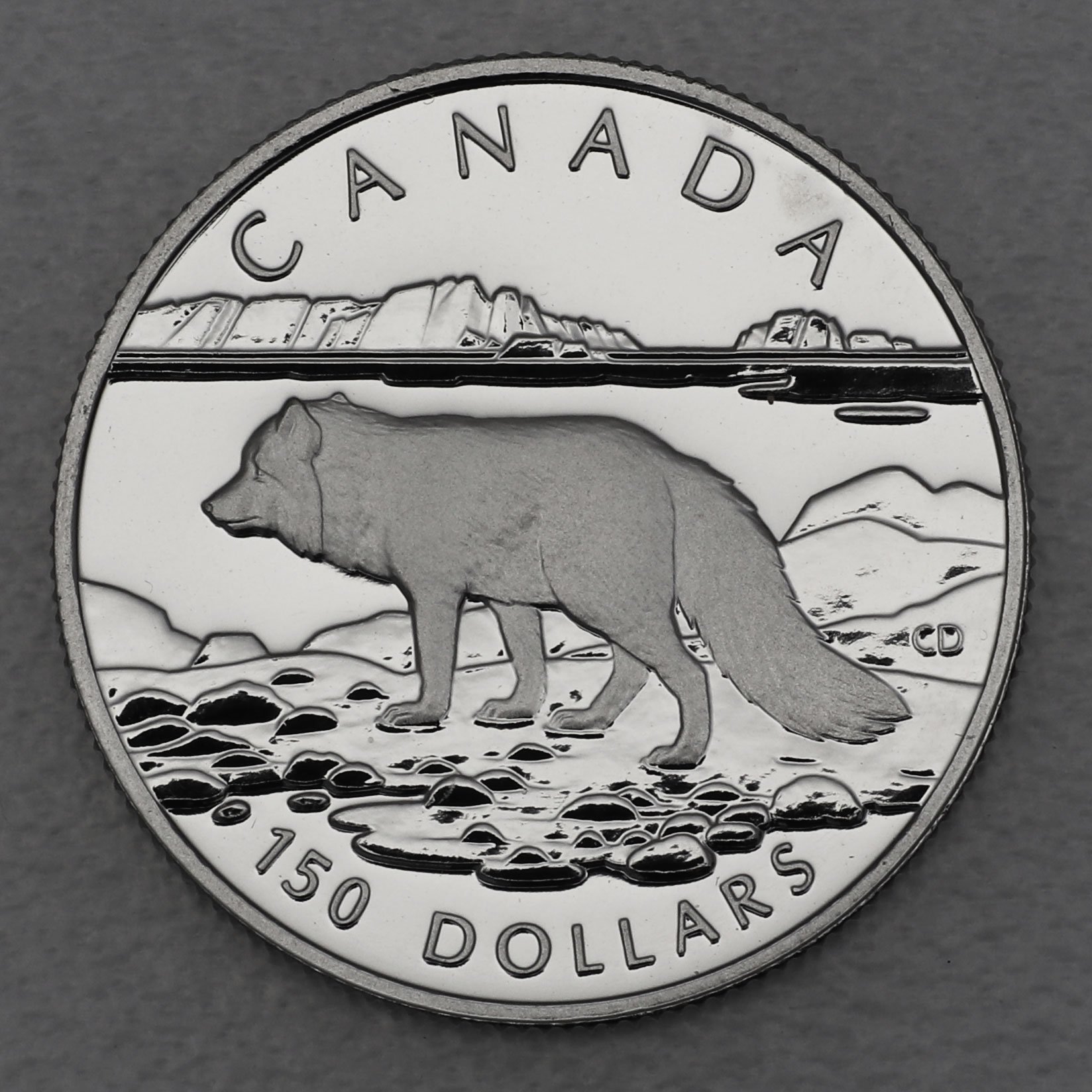 Platinmünze 1/2oz "Arctic Fox" 1993 Wildlife Canada (Kanada) - Hauptansicht