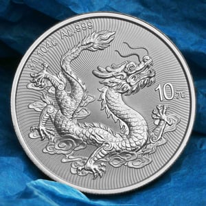 Silbermünze 1oz "China Drache" 2026 (China) - Miniaturansicht 5