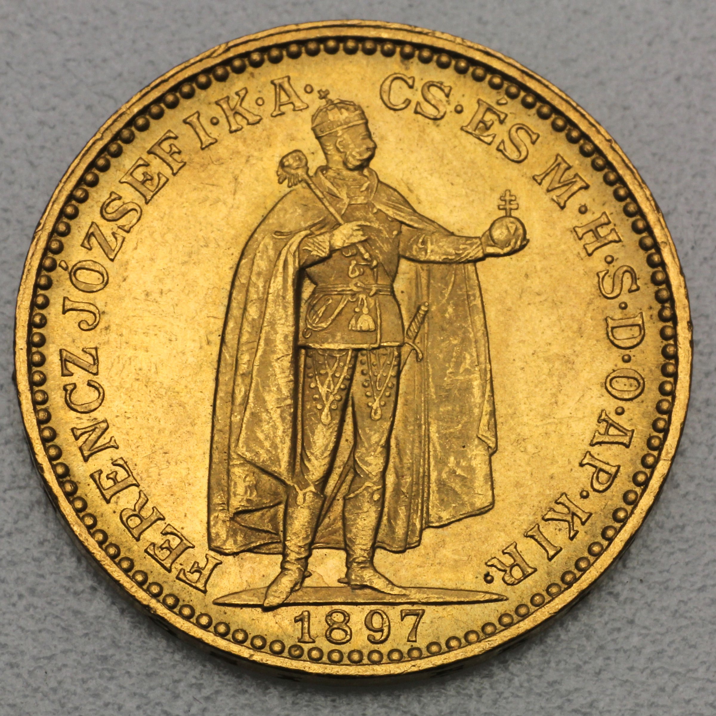 Goldmünze 20 Korona "Franz Joseph I." ver. Jahrg. Original- und Nachprägungen (Ungarn-Österreich) - Hauptansicht