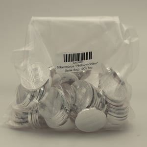 Silbermünze 100 x 1oz "Wiener Philharmoniker" verschiedene Jahrgänge Junk-Bag (Österreich) - Hauptansicht