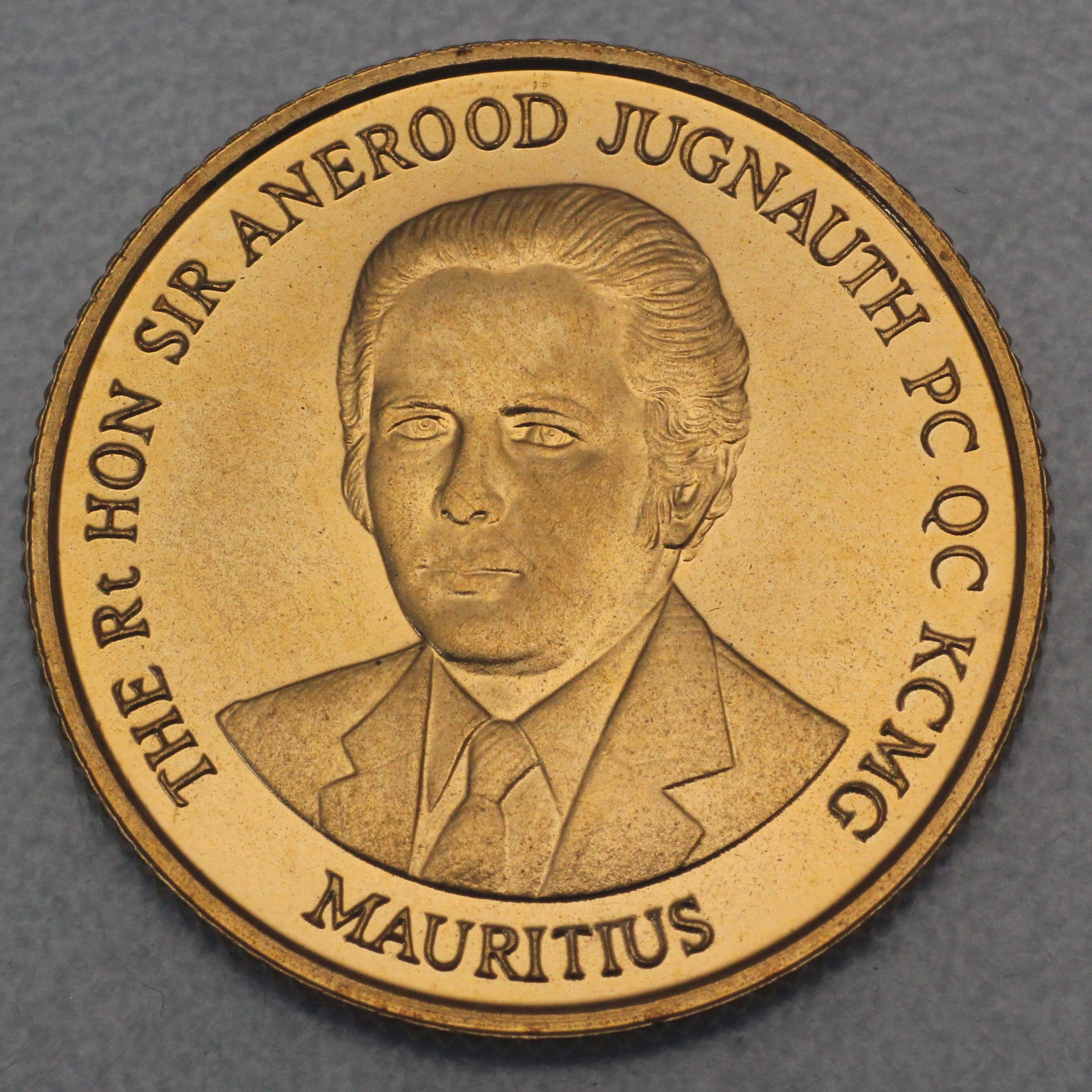 Goldmünze 250 Rupees "Dodo" 1988 (Mauritius) - Detailansicht 1