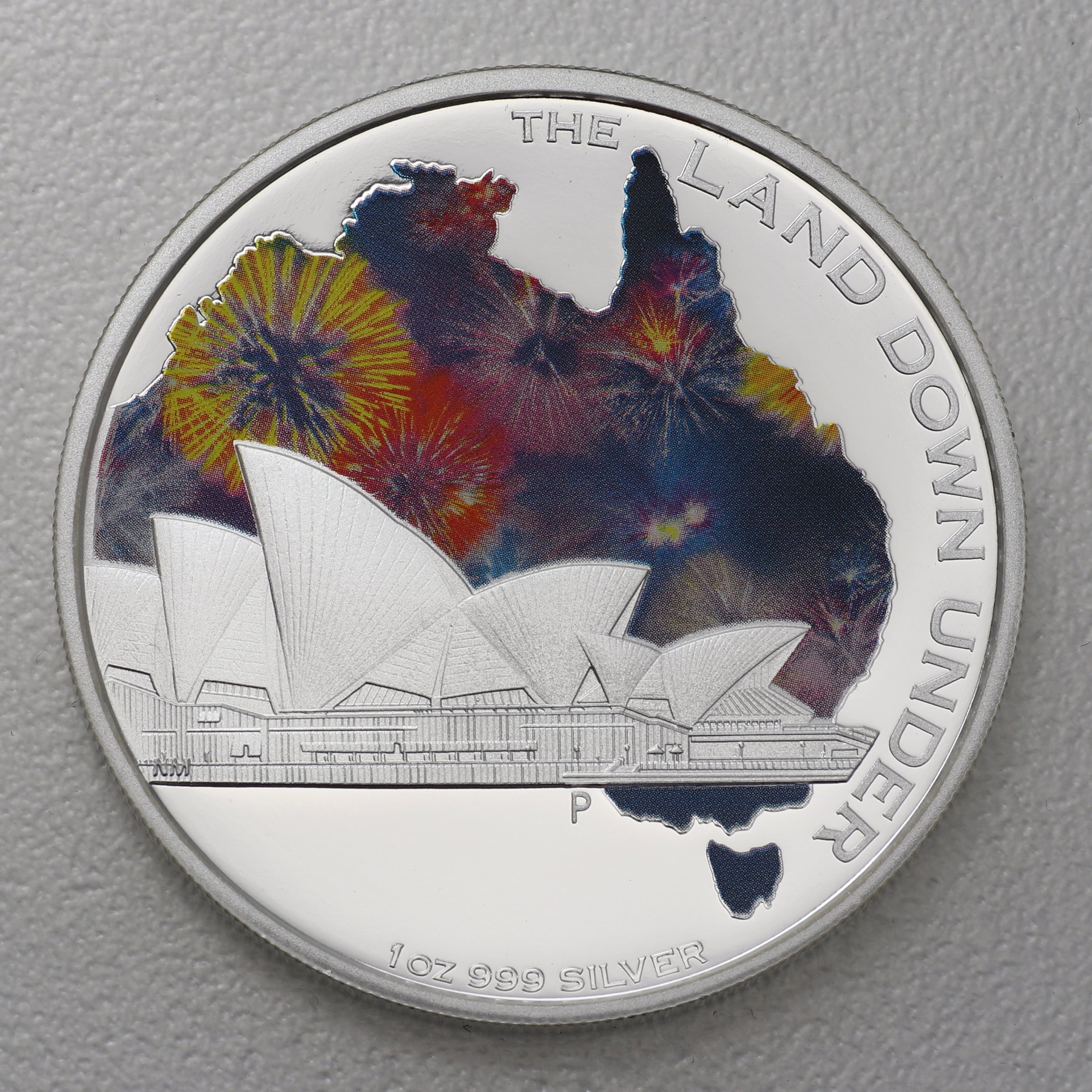 Silbermünze 1oz "Sydney Opera House 2013" Land down under (Australien) - Hauptansicht