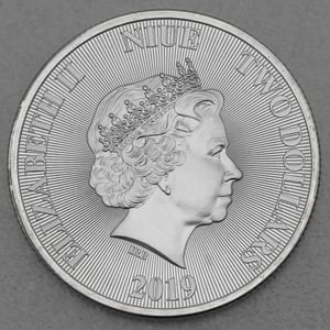 Silbermünze 1oz "TREE OF LIFE" 2019 Truth (Niue) - Miniaturansicht 2