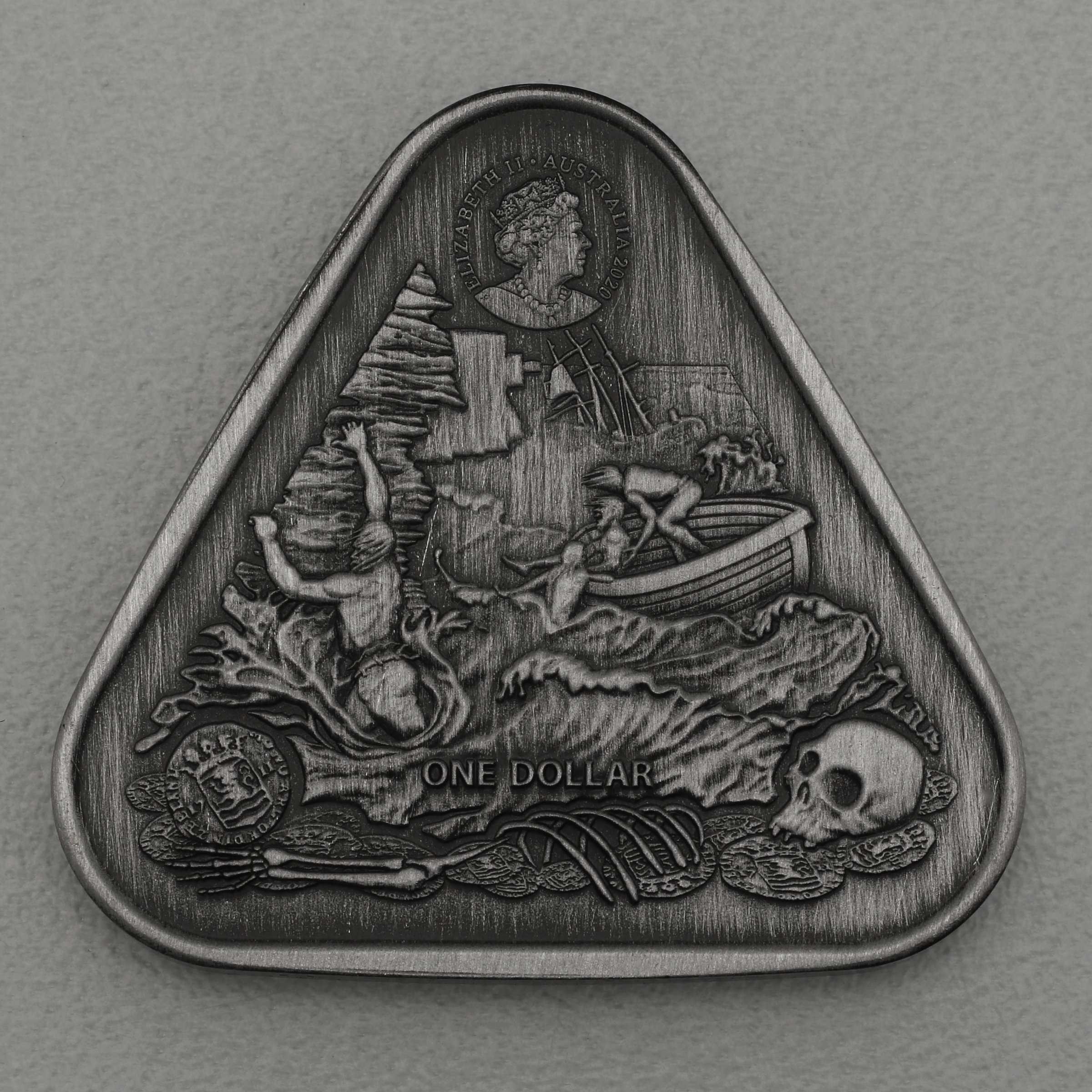 Silbermünze 1oz "Zuytdorp" 2020 (AF) Shipwrecks (Australien) - Detailansicht 2