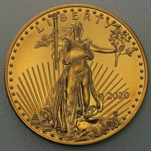 Goldmünze 1oz "American Eagle" 2020 (USA) - Hauptansicht