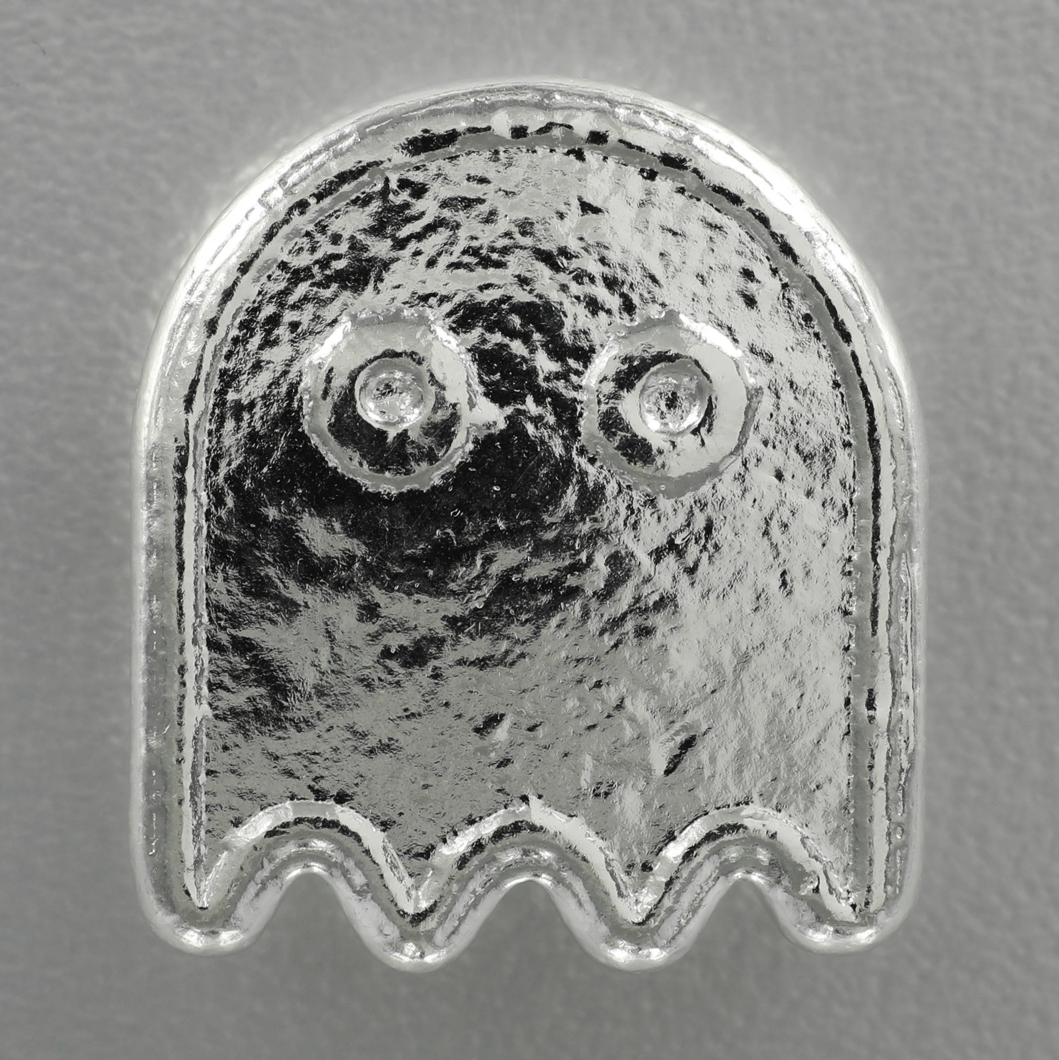 Silber 3-D Barren "Pac-Man and Ghost" 5oz - Detailansicht 3