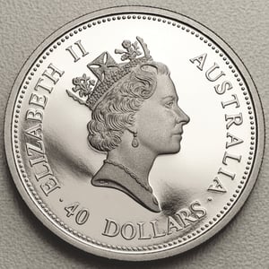 Palladiummünze 1oz "Emu" 1995 (Australien) - Miniaturansicht 2