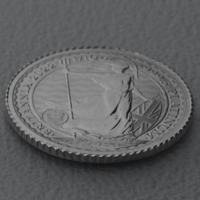 Platinmünze 1/10oz "Britannia" 2022 Elizabeth II. (Großbritannien) - Miniaturansicht 3