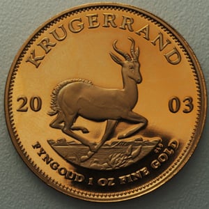 Goldmünze 1oz "Krügerrand" 2003 (Südafrika) - Hauptansicht