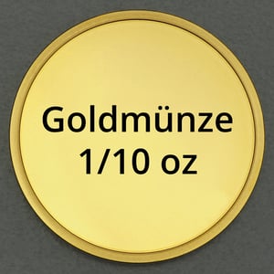 Goldmünze 1/10oz "Anlagegoldmünze" (diverse Hersteller) - Hauptansicht