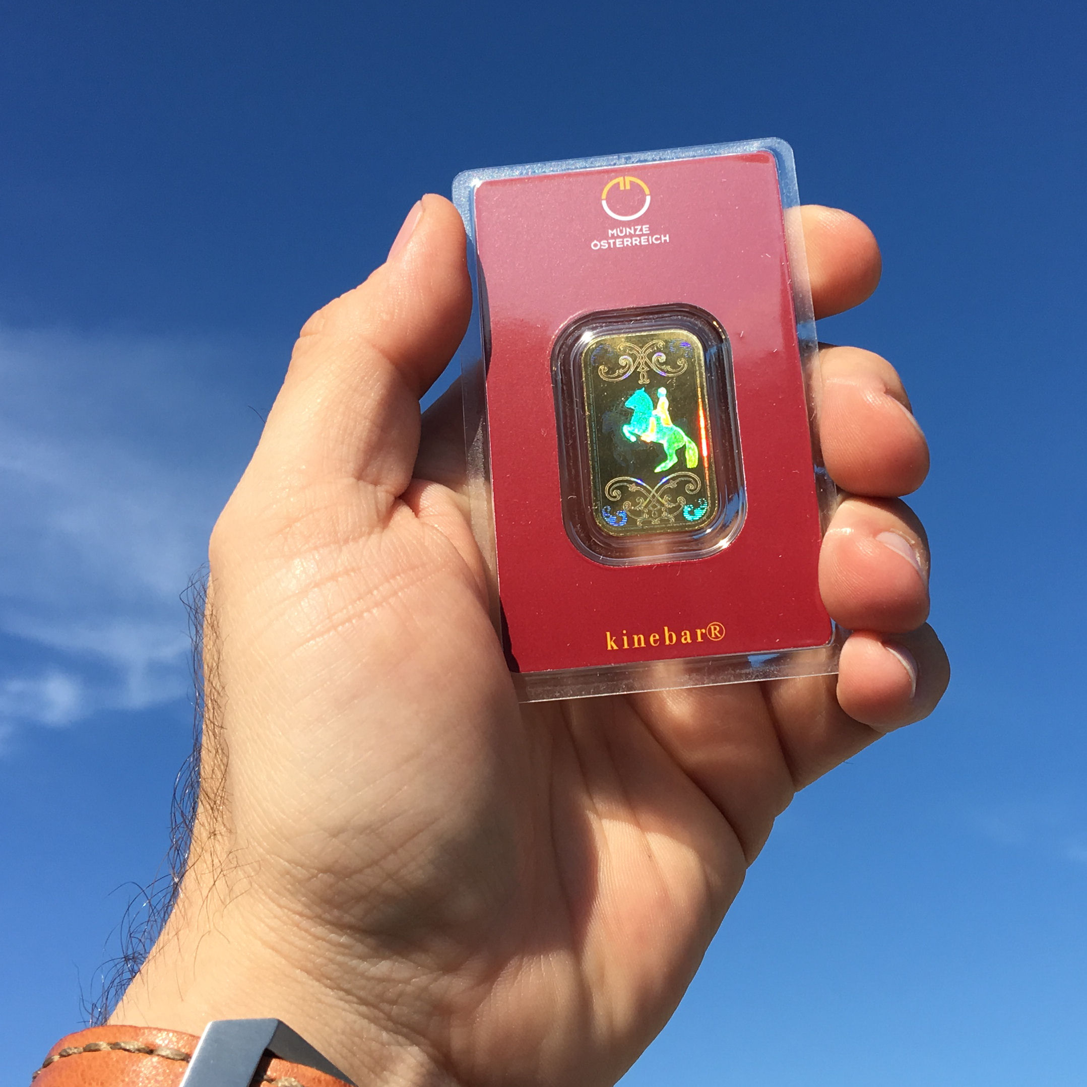 Goldbarren 10g "Lipizzaner" MÜNZE ÖSTERREICH - Detailansicht 5