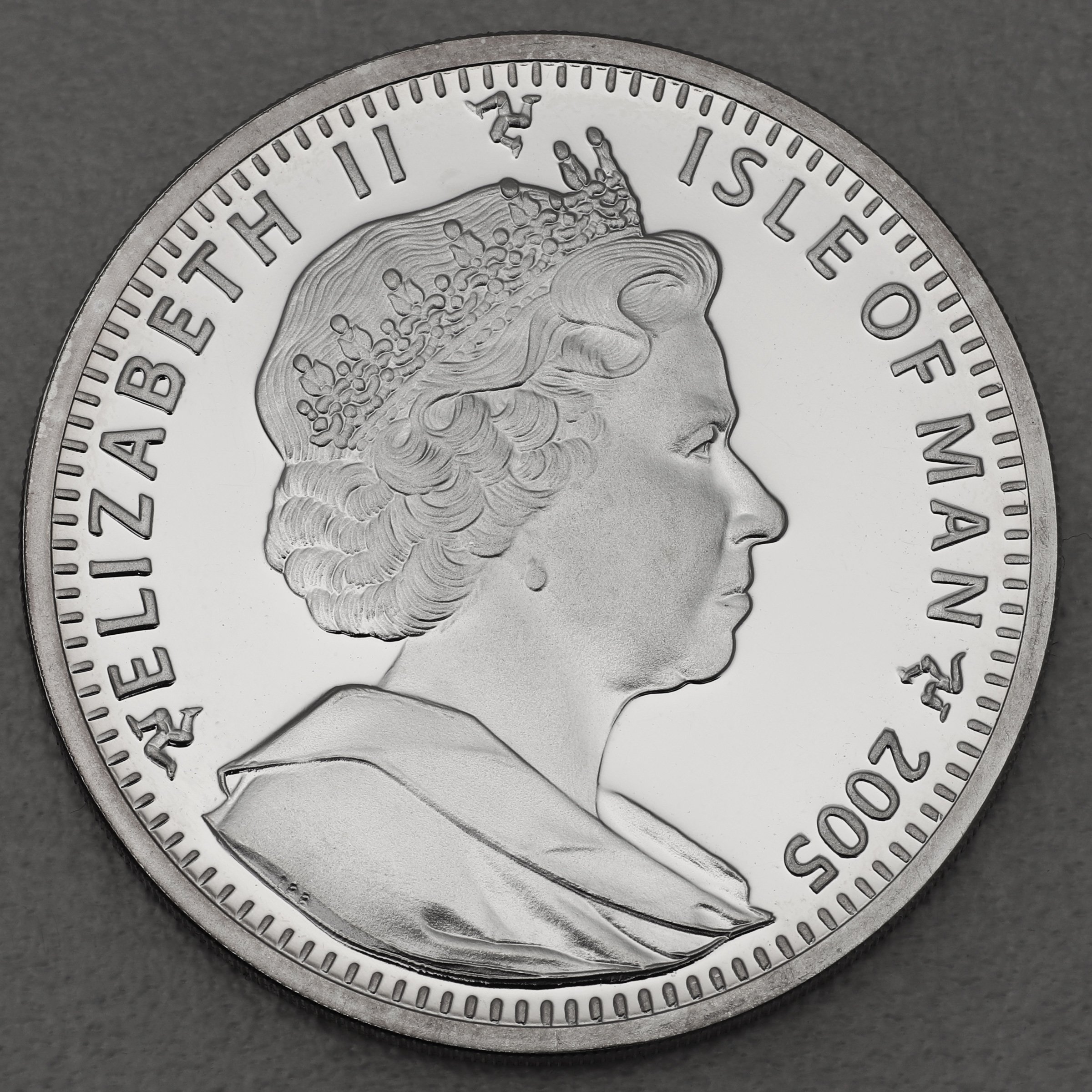 Silbermünze 1oz "Himalayan Cat & Kittens" 2005 Cats (Isle of Man) - Detailansicht 1