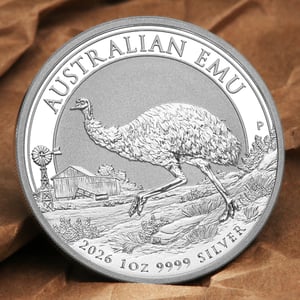 Silbermünze 1oz "Emu" 2026 (Australien) - Miniaturansicht 6