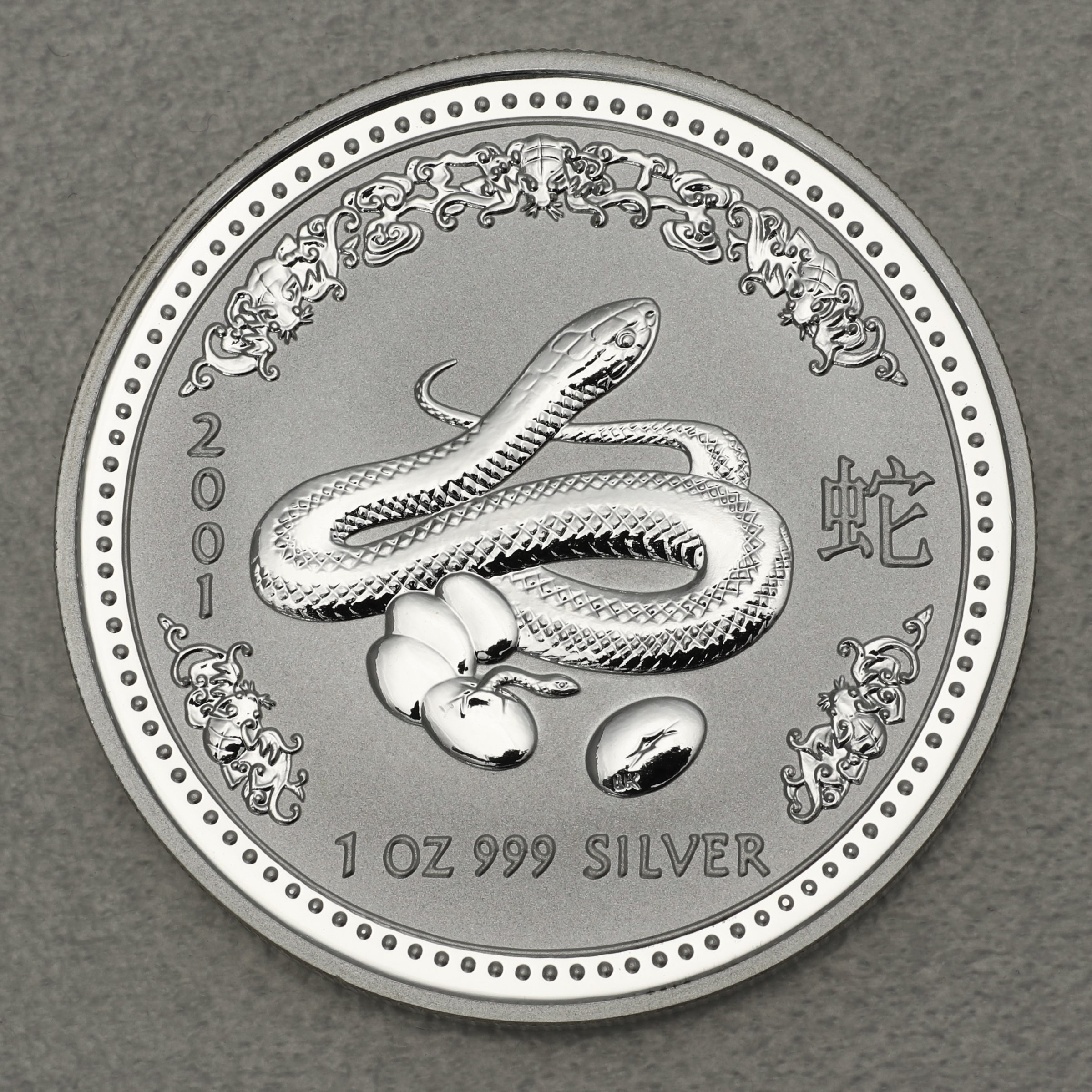 Silbermünzen 12 x 1oz "Silver Lunar Set" 1999-2010 Lunar I – Komplettset (Australien) - Detailansicht 13