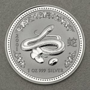 Silbermünzen 12 x 1oz "Silver Lunar Set" 1999-2010 Lunar I – Komplettset (Australien) - Miniaturansicht 14
