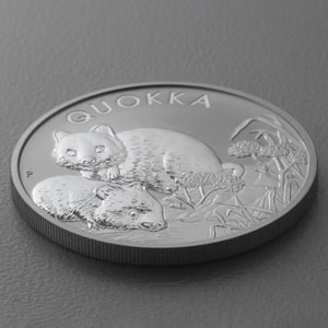 Silbermünze 1oz "Quokka" 2022 19% (Australien) - Miniaturansicht 3