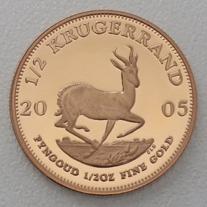 Goldmünzen 4 x "Krügerrand" 2005 (PP) Prestige Set – 4-teilig (Südafrika) - Miniaturansicht 10