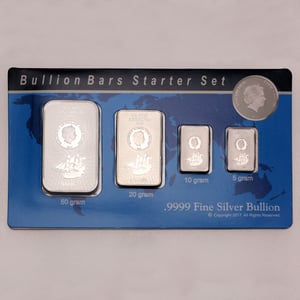 Münzbarren "Cook Islands" 5g+10g+20g+50g Set - 4teilig - Miniaturansicht 1