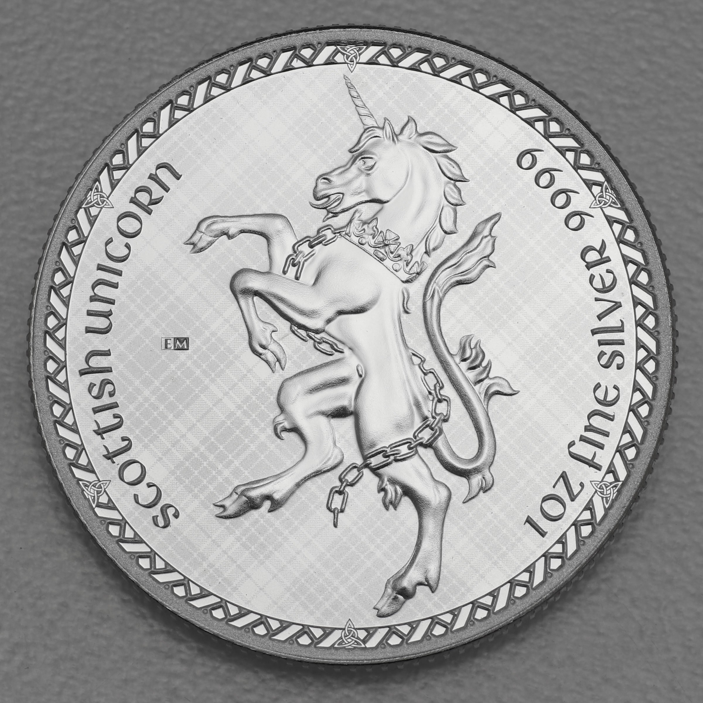 Silbermünze 1oz "Scottish Unicorn" 2023 Heraldic (Niue) - Hauptansicht