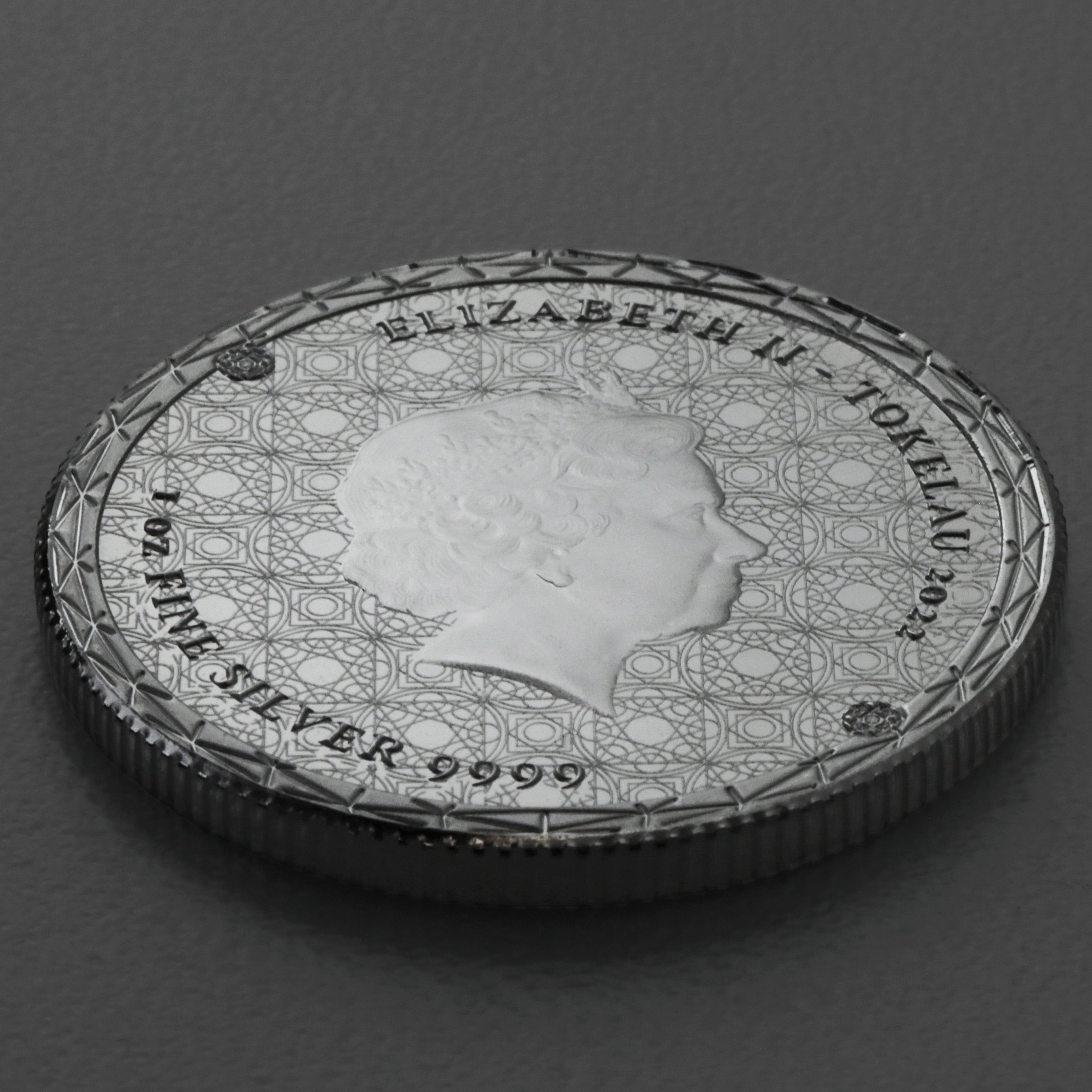 Silbermünze 1oz "Equilibrium" 2022 diff. (Tokelau) - Detailansicht 3