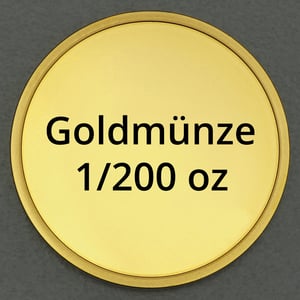 Goldmünze 1/200oz "Anlagegoldmünze" (diverse Hersteller) - Hauptansicht