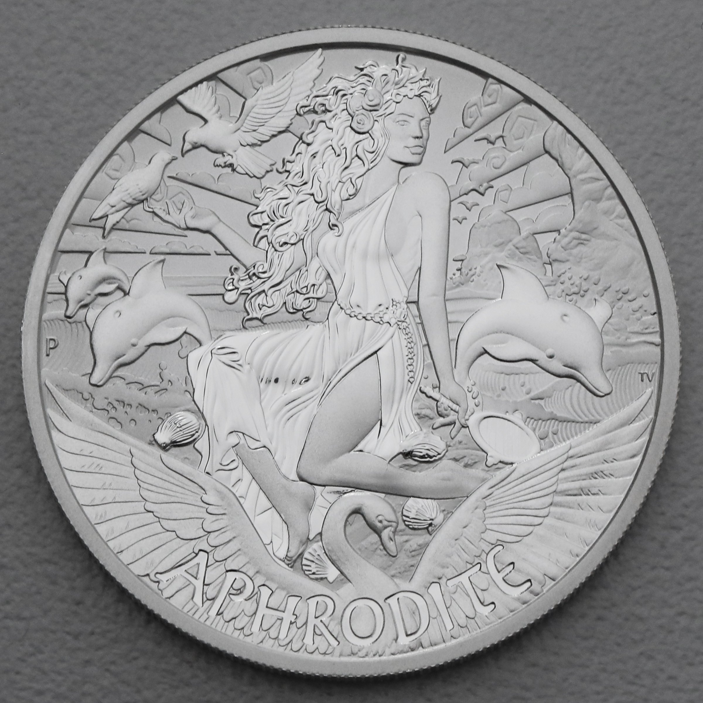 Silbermünze 1oz "Aphrodite" 2022 Gods of Olympus 19% (Tuvalu) - Hauptansicht