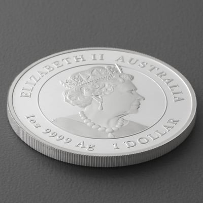 Silbermünzen 1oz "Hase" 2023 (PP/kol./vergoldet) Set 3-teilig Year of the Rabbit (Australien) - Miniaturansicht 9