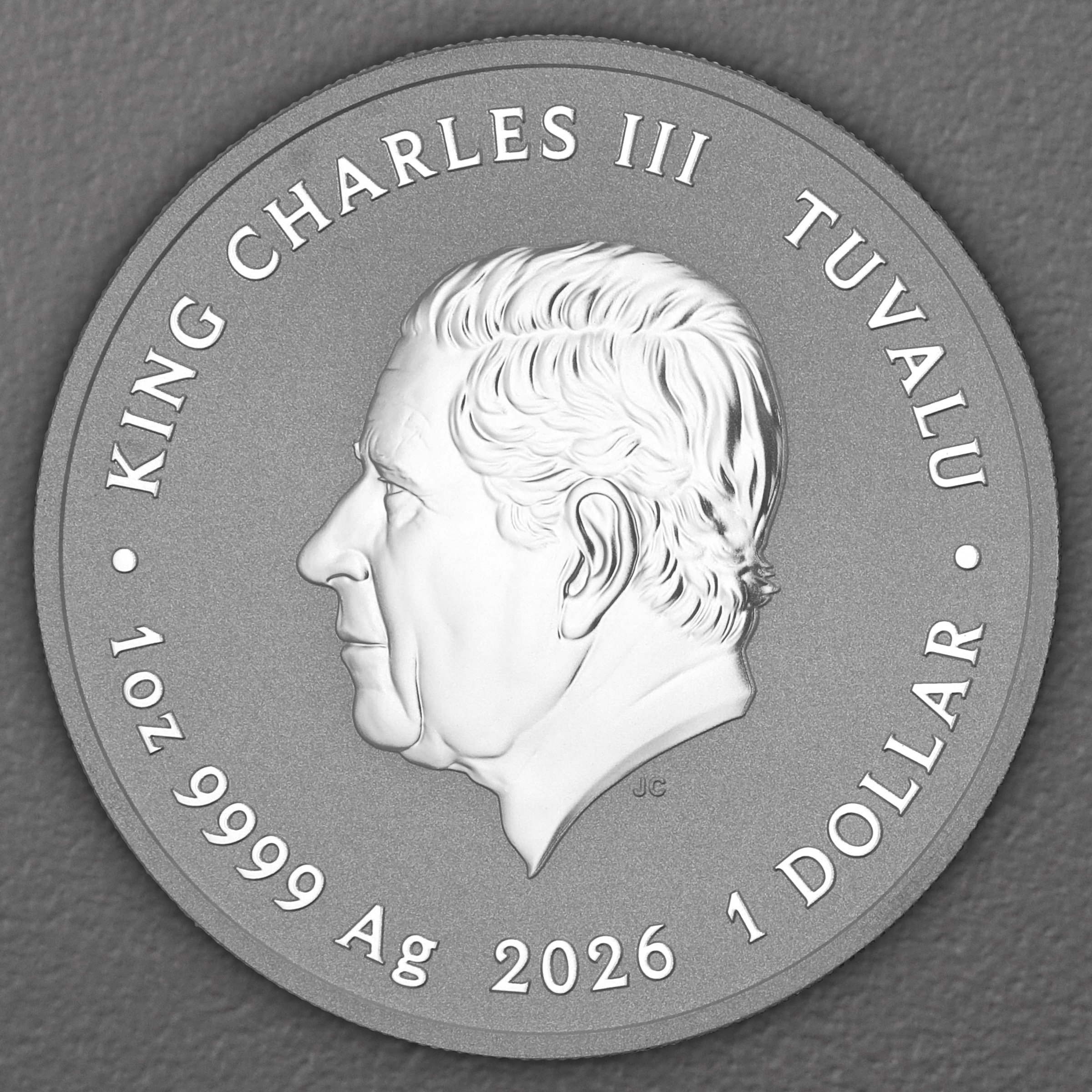 Silbermünze 1oz "Friends don t lie" 2026 (koloriert) Stranger Things (Tuvalu) - Detailansicht 1