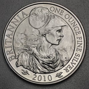 Silbermünze 1oz "Britannia" 2010 (Großbritannien) - Hauptansicht
