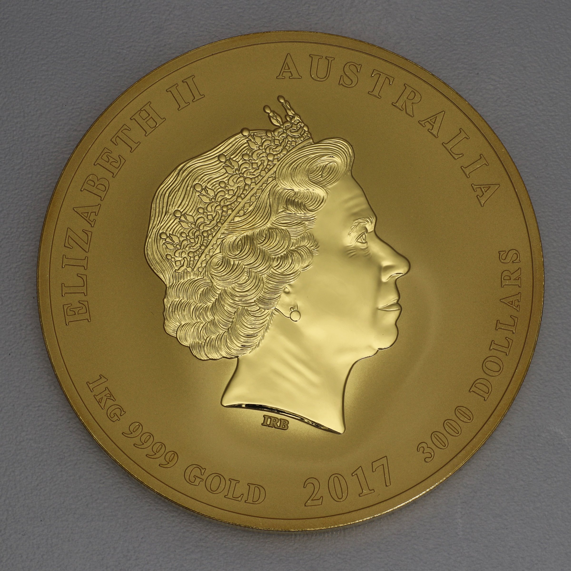Goldmünze 1kg "Hahn" 2017 Lunar II – Year of the Rooster (Australien) - Detailansicht 1