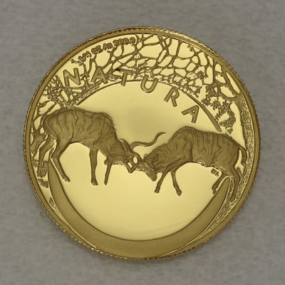 Goldmünze 1/4oz "The Kudu" 1999 Natura - Monarchs of Africa (Südafrika) - Miniaturansicht 2