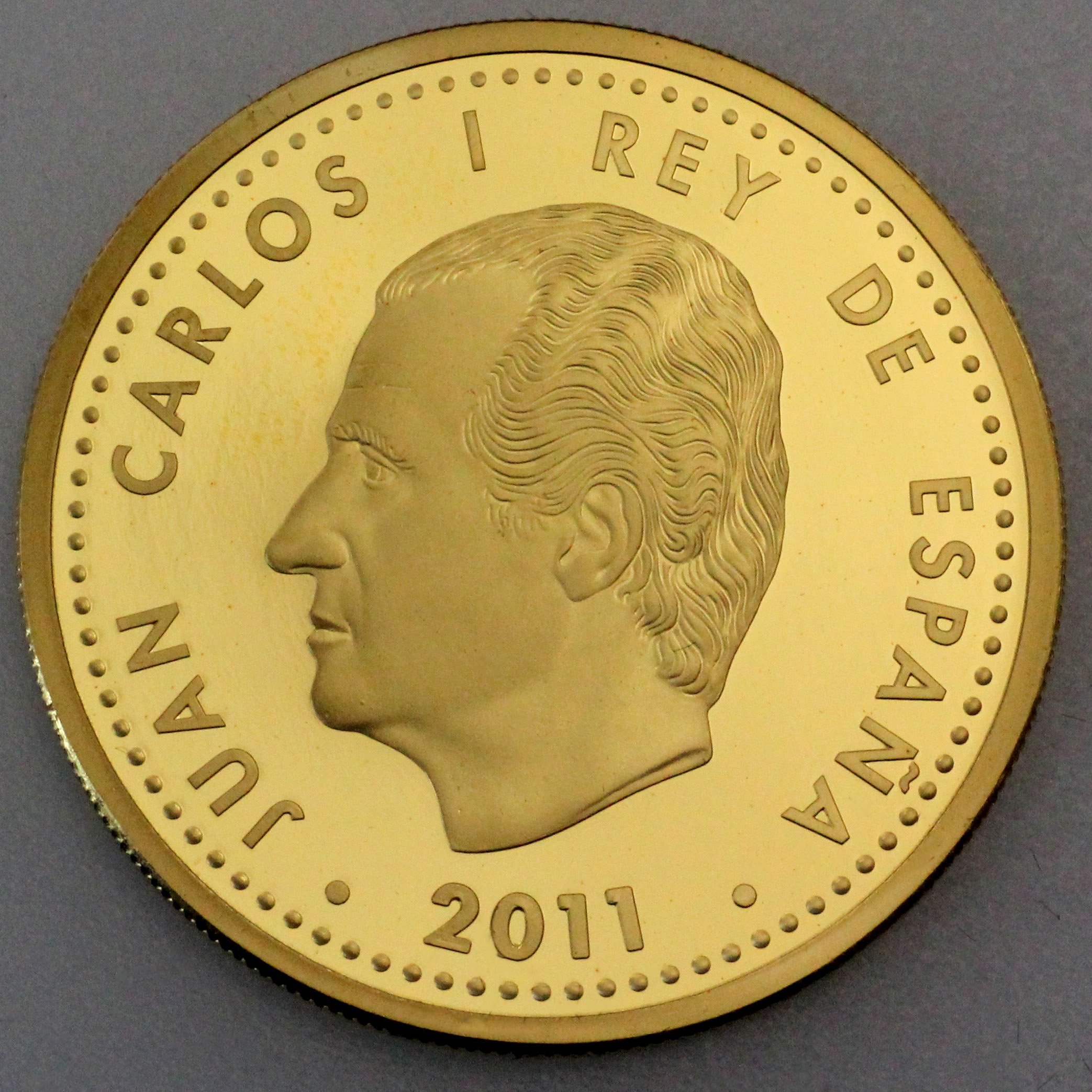 Goldmünze 200 Euro "Francisco Orellana" 2011 (Spanien) - Hauptansicht
