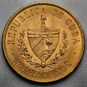 Goldmünze 10 Pesos "José Marti" 1915-1916 (Kuba) - Miniaturansicht 2